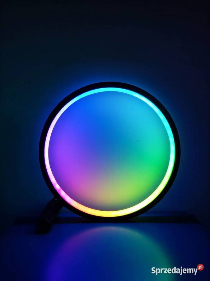 Smart Lampa Biurkowa Nocna LED RGBIC Aplikaca Wrocław