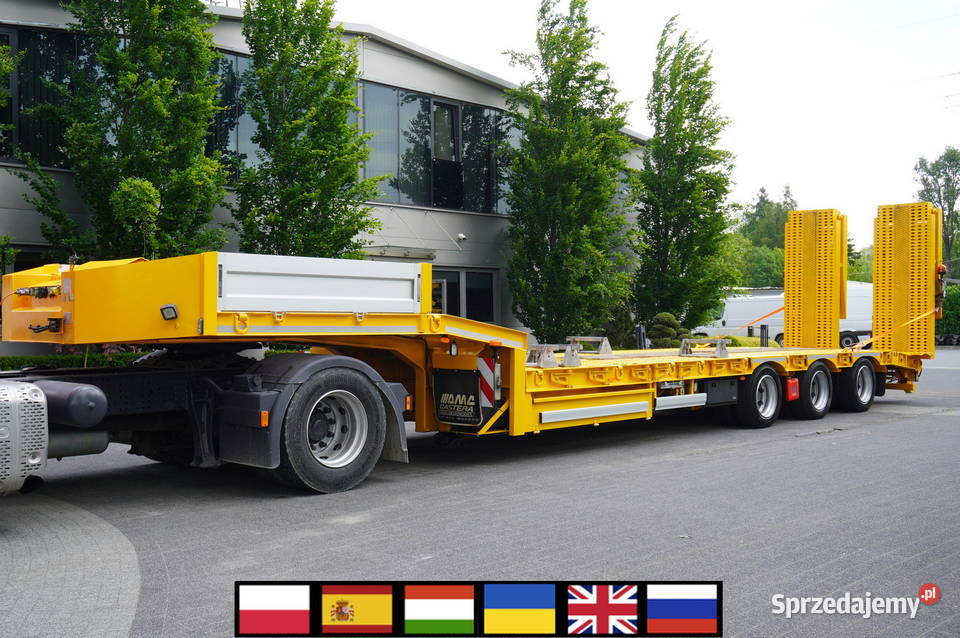 Naczepa AMC CASTERA SR 38T oś skrętna245101 małopolskie Kraków