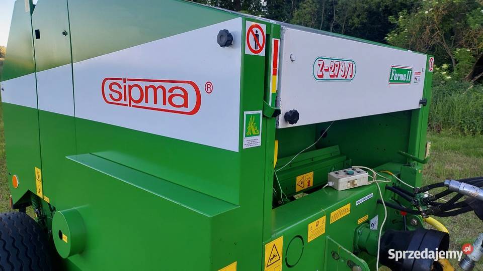Prasa Sipma farma II Z2791 pierwszy właściciel Szeroki podbieracz Kościelec