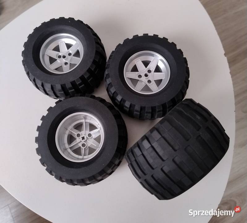 Lego Technic Koła Power Puller Duże Felgi Opony Zabawki Braniewo
