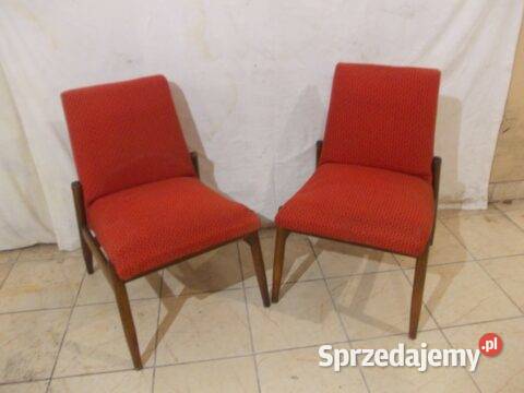 Stary fotel krzesło PRL vintage lata 60