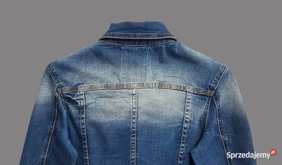 Damska kurtka jeansowa katana ciemno granatowa Chrzanów