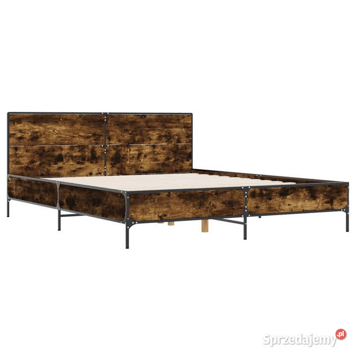 Rama łóżka przydymiony dąb 135x190 WM3280029 80cm Warszawa
