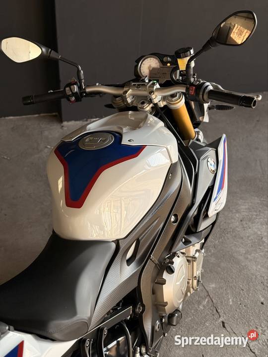Super BMW S1000R HP PRO ABS AKRAPOVIC Nowe Opony biały BMW Września