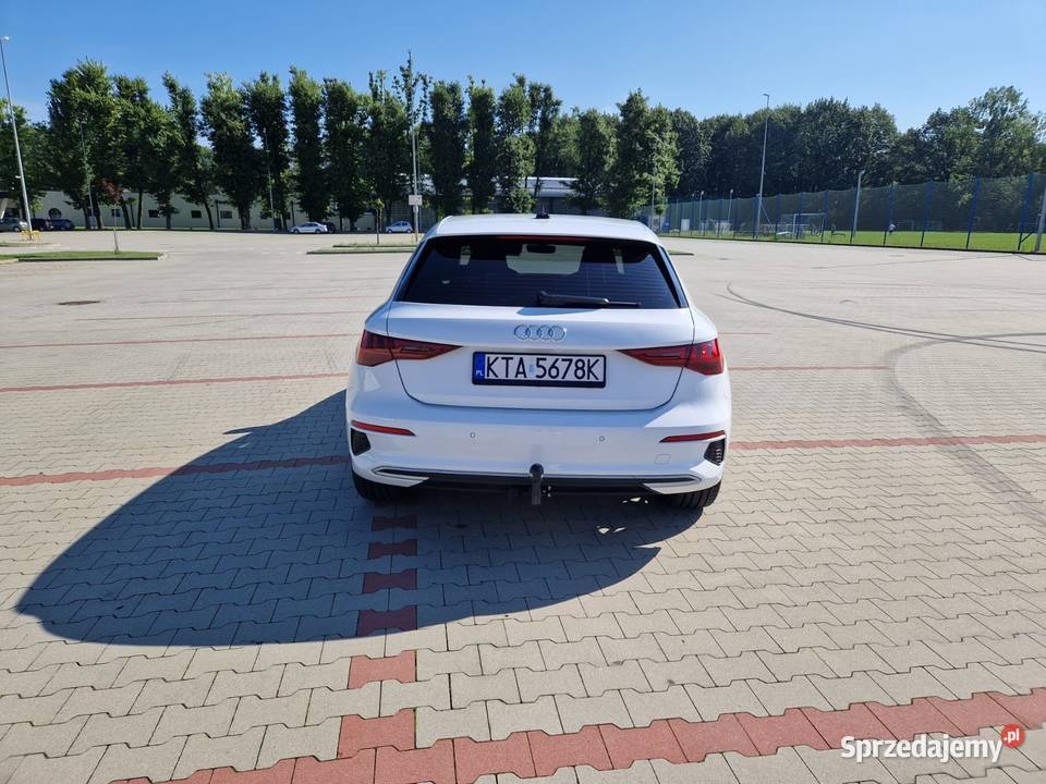 Audi A3 SPORTBACK 2022r 20 116 mały przebieg 86 Rok produkcji 2022 Wojnicz