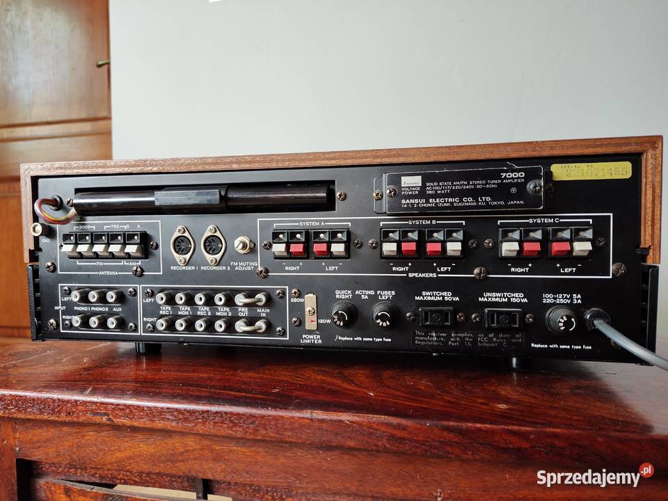 Sansui 7000 Amplitunery Warszawa