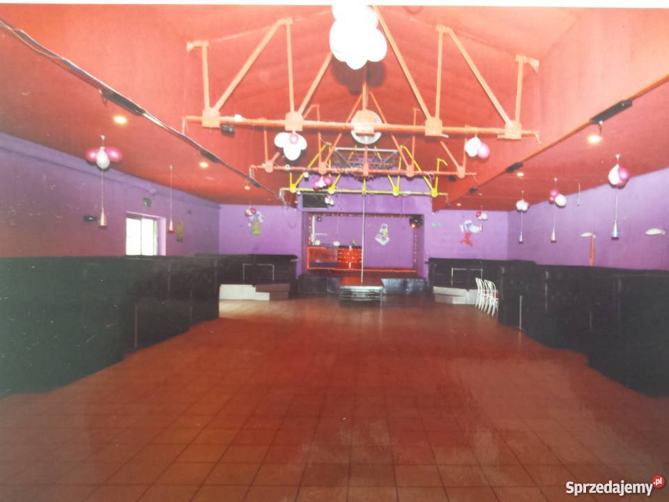 Dyskoteka 360 m kw mieszkanie 83 m kw Dargoszewo