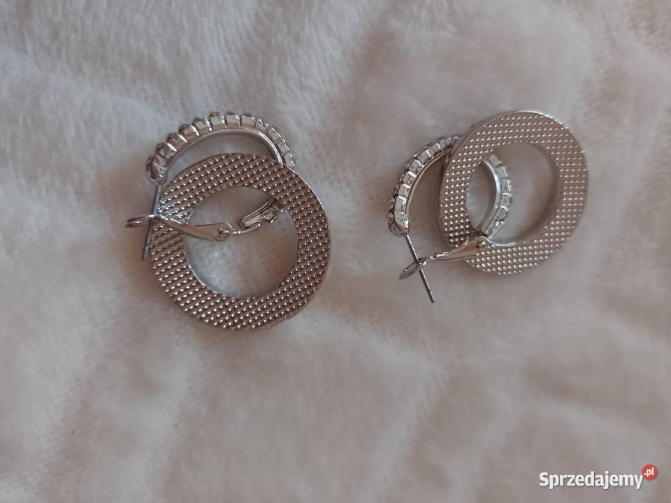 ASOSBogato zdobione kolczyki ślubne koła z Kraków