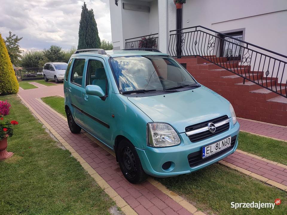 Opel Agila 12 benzyna sprawny ważne opłaty Szczerców sprzedam