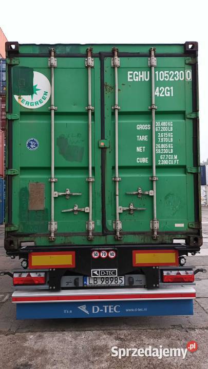 Kontener morski magazynowy 12m 40DC