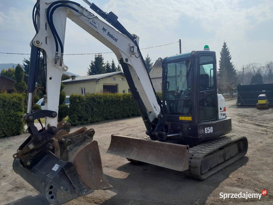 Koparka gąsienicowa Bobcat E50 2020r 1963mtg Rok produkcji 2020 Koparki Maków Podhalański