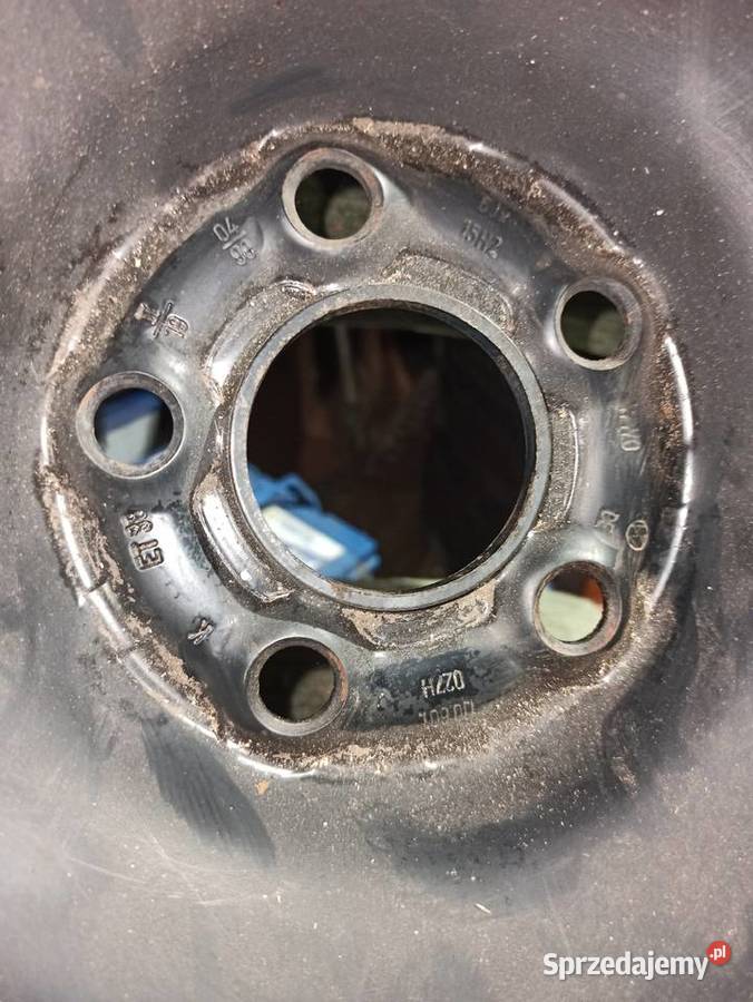 Felga stalowa nowa 5x100 et39 r15 seat vw audi mazowieckie Pułtusk