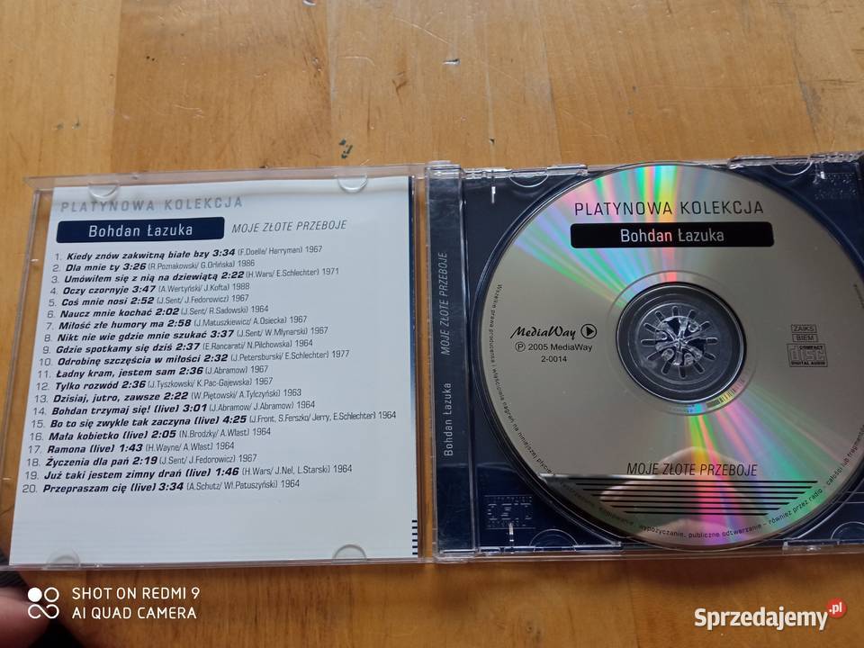 Bohdan Łazuka Moje Złote Przeboje Katowice sprzedam