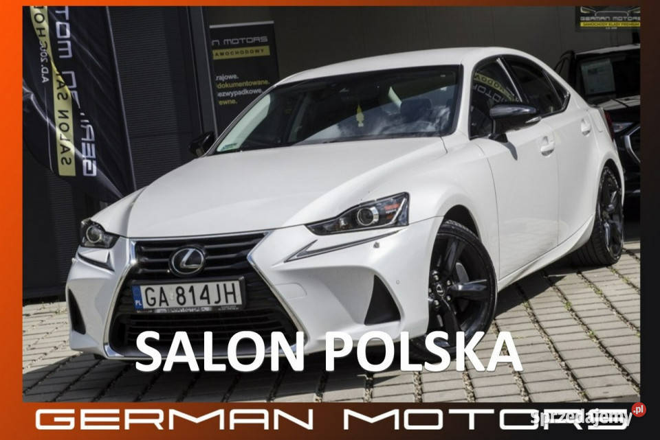 Lexus IS Ledy Kamera Skóry Perła Gwarancja asystent pasa ruchu Dębogórze