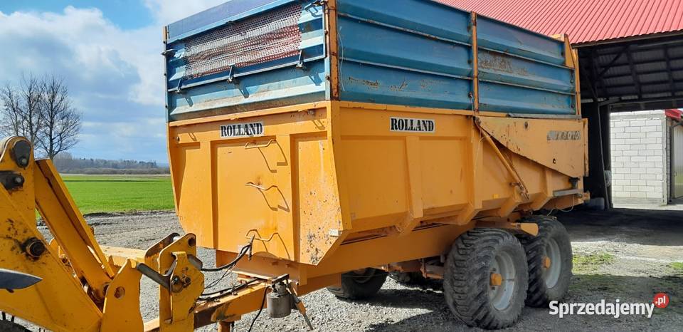 Przyczepa ROLLAND TURBO 10 S nieuszkodzony Władysławin