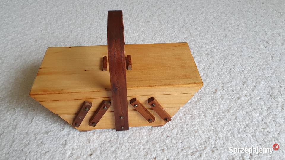 Niciownik kuferek organizer szkatułka wielkopolskie Przeźmierowo