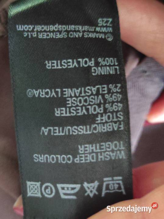 Marks Spencer spódnica lejąca kobieca