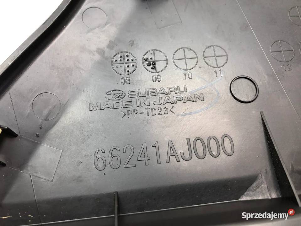 SUBARU OUTBACK IV BR 0914 OSŁONA OBUDOWA KONSOLI