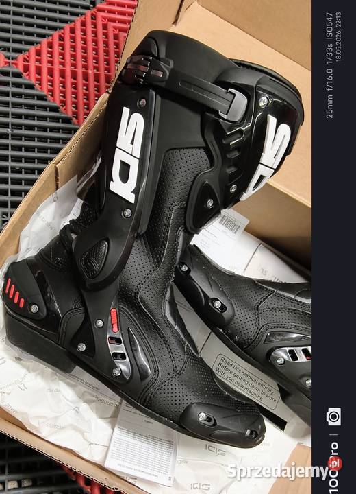 Nowe Sidi St Air 45 Buty motocyklowe Łódź