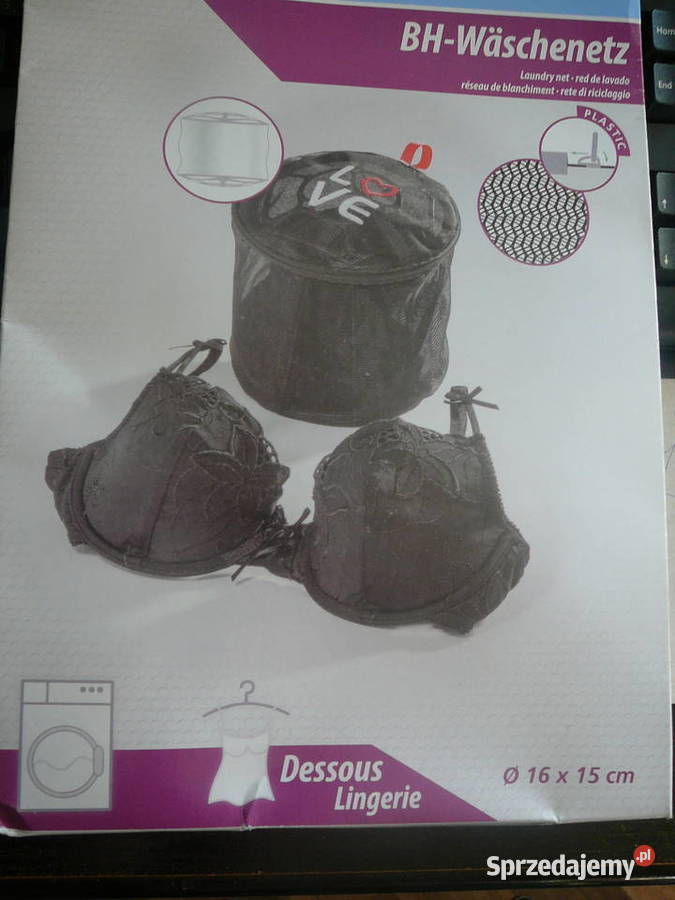 Wenko siatka do prania czarna Love Nowa Inna marka dolnośląskie Wrocław