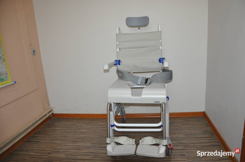 Aquatec Ocean ERGO Vip Wózek WC toaletowy Sprzęt rehabilitacyjny i ortopedyczny Pabianice
