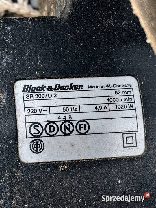 Piła Krajzega Stołowa Black Dacker 1020W sprzedam