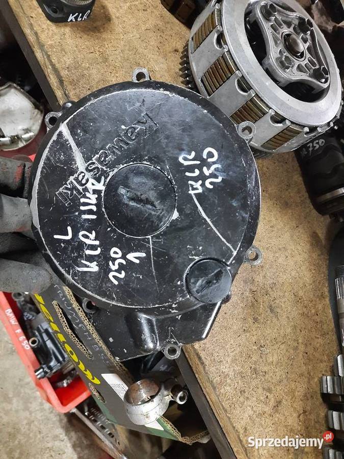 Kawasaki klr 250 pokrywa lewa dekiel osłona kapa