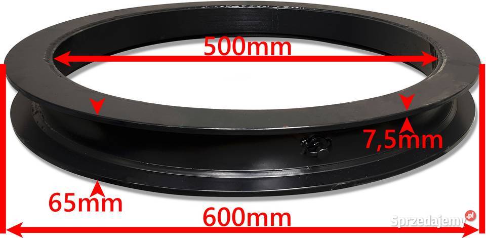 OBROTNICA Przyczepa KRANIEC NOWA 600 17t 60 1254 kujawsko-pomorskie Solec Kujawski