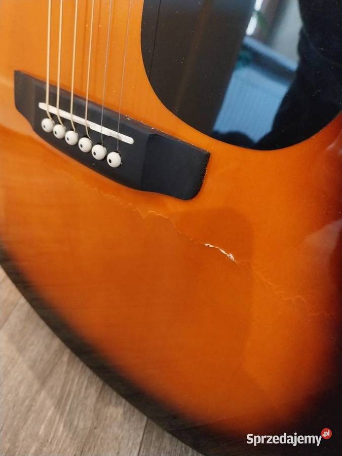 gitara akustyczna sonart praworęczna wielkopolskie Pępowo