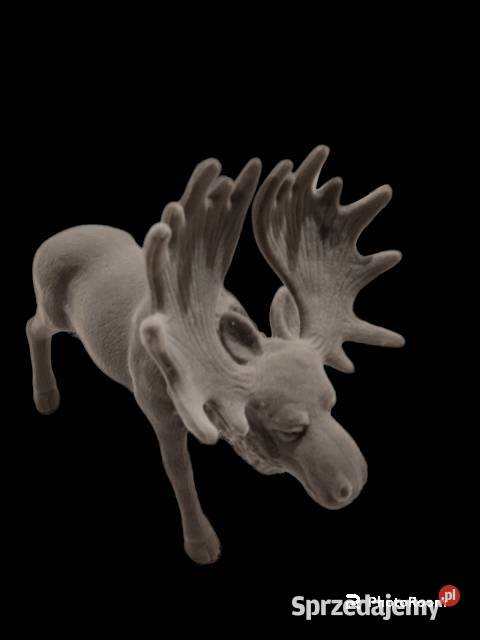 ŁOŚ SZARY welurowy Straszęcin