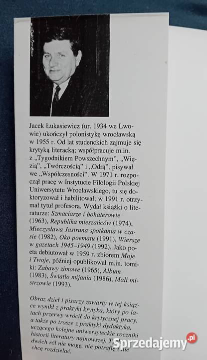 Jacek Łukasiewicz Rytm czyli powinność TPPW 1993 Rok wydania 1993 Koźminek sprzedam