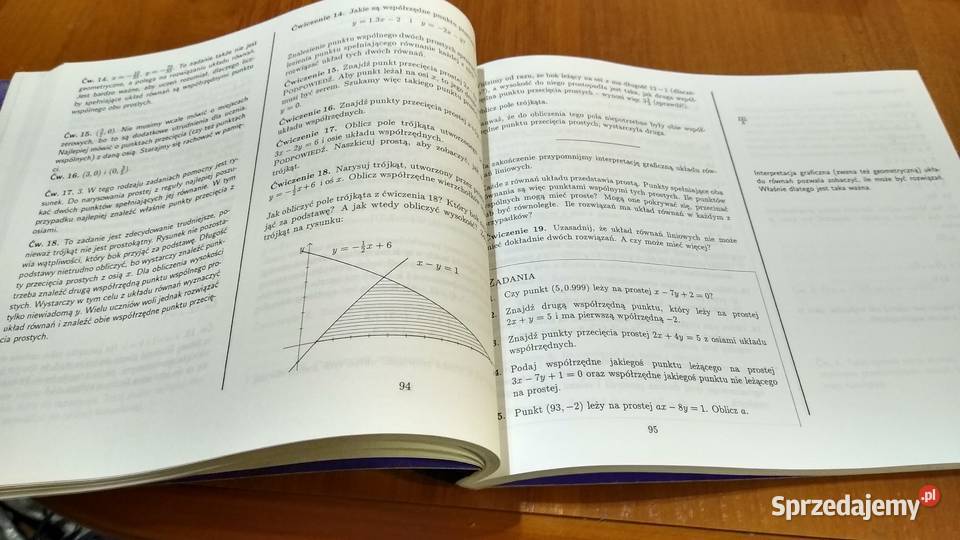 Matematyka 8 podręcznik klas VIII książka Gdańsk