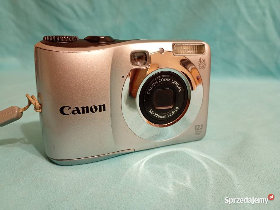 Ładny Canon A1200 Zasilany z 2 paluszków