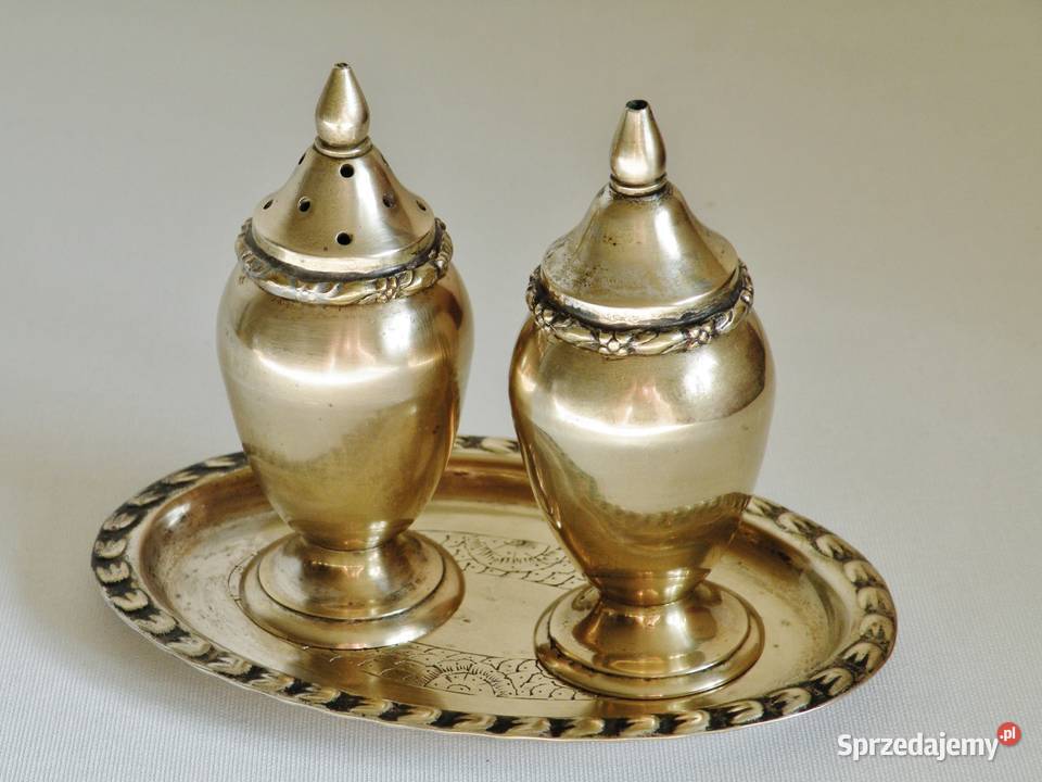 Zestaw przyprawowy indyjski z Jubilera lat 70ch