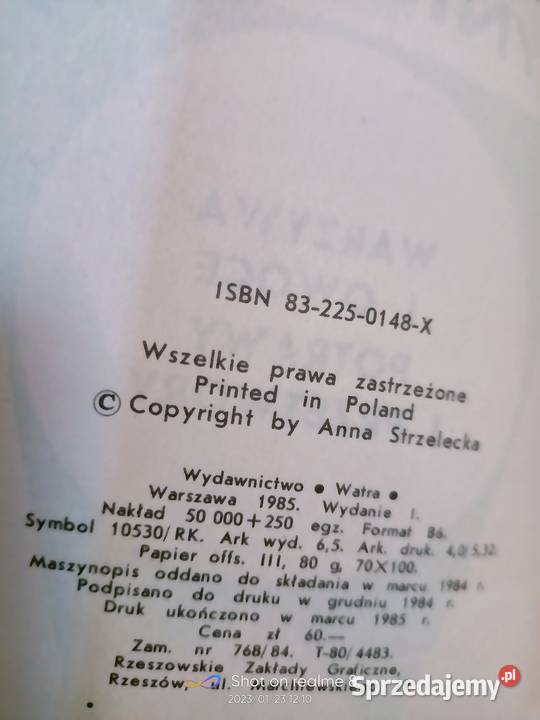 Warzywa dyniowate książki Warszawa księgarnia