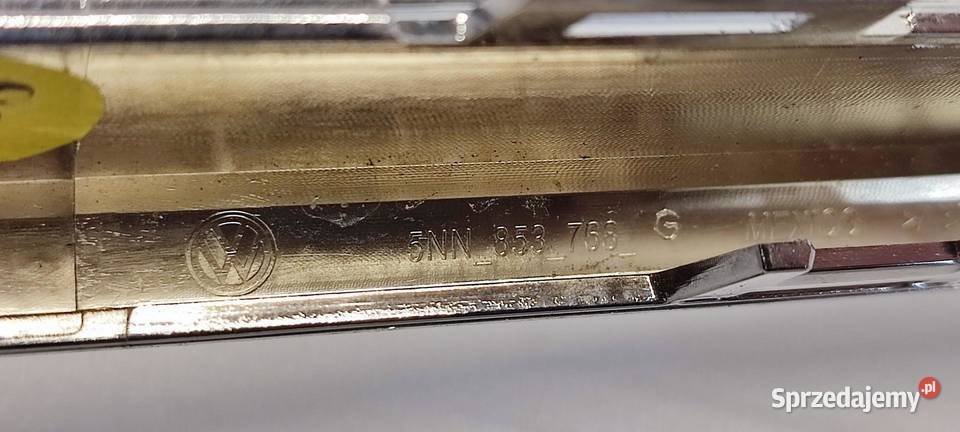 VW TIGUAN II ALLSPACE LISTWA ARAPY GRILLA PRZÓD osobowe Listwy i nakładki