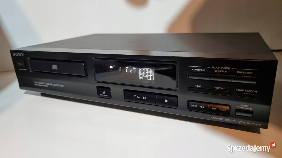Sony odtwarzacz kompaktowy CD player CDP 213 Międzychód