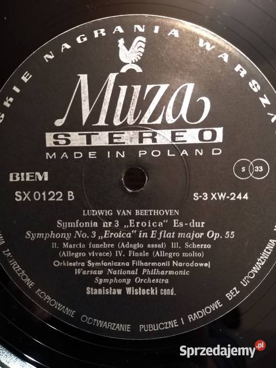 Beethoven III Symfonia 1970 płyta winylowa Wałbrzych sprzedam
