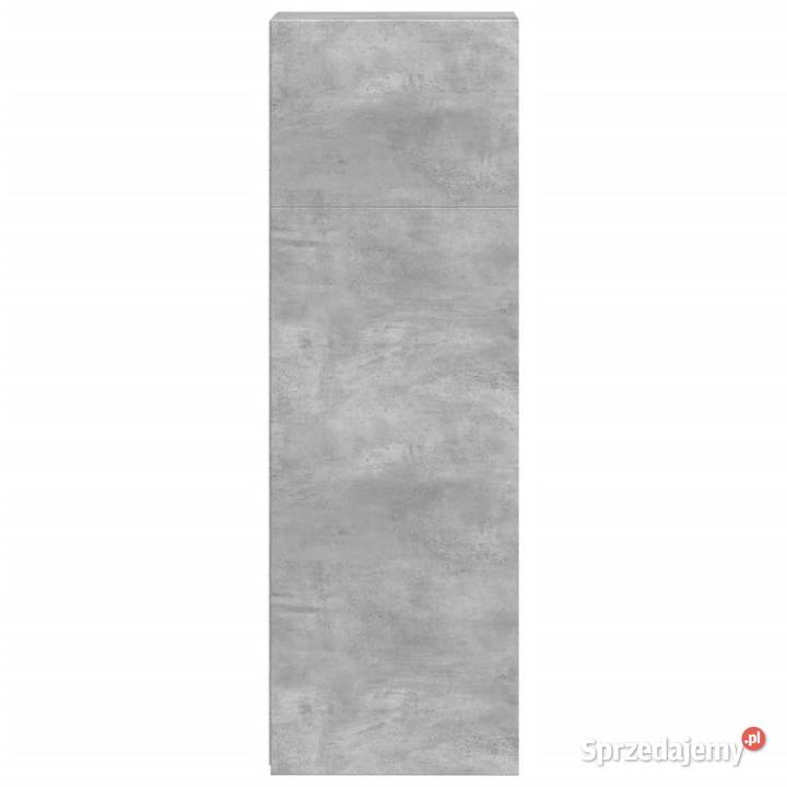 Wysoka szafka szarość betonu 30x41x124 WM846379 Warszawa