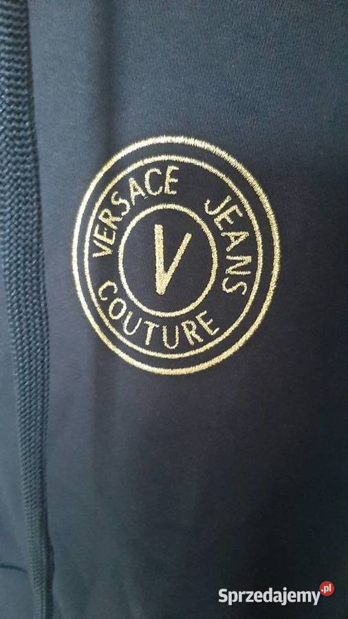 Bluza Rozpinana z Kapturem Męska VERSACE COUTURE Nowa Sól sprzedam