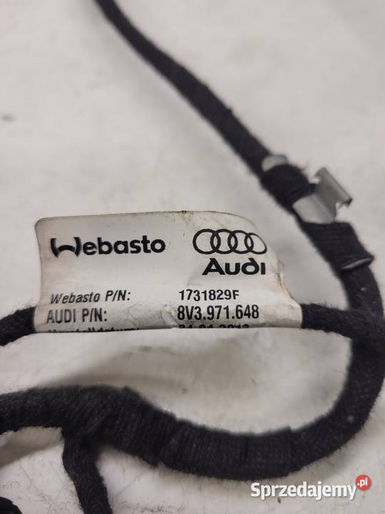 WIĄZKA SZYBERDACHU AUDI A3 8V 8V3971648 śląskie Przystajń