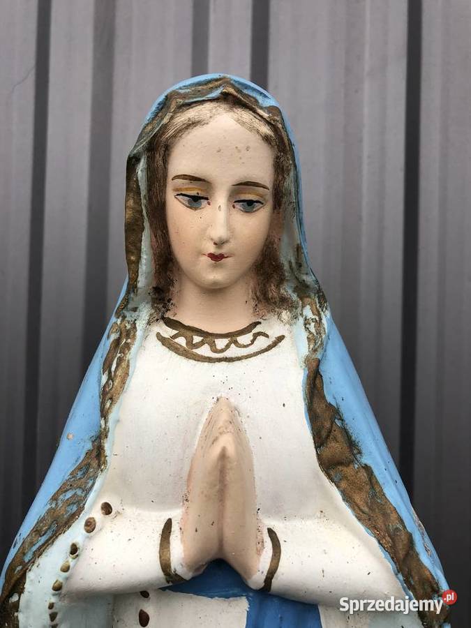 Figurka Gipsowa Maryja łódzkie Łowicz