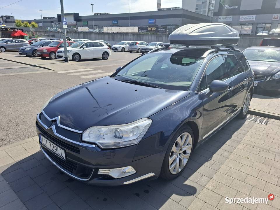 Citroen C5 kombi 20 HDi 136 2009 r nawigacja mazowieckie sprzedam
