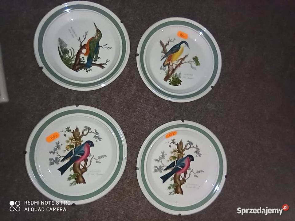 Talerzyk Ptaki Brytanii Portmeiron Made in Gdańsk sprzedam