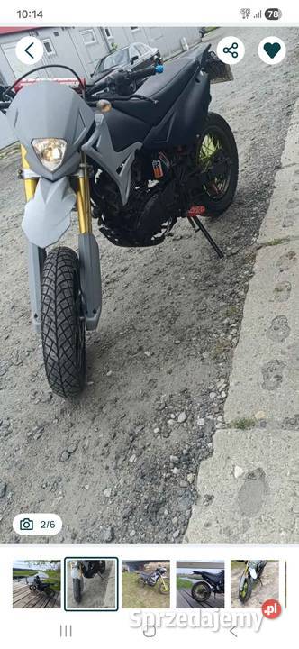 SuperMoto Sachs 125ccm Warszawa