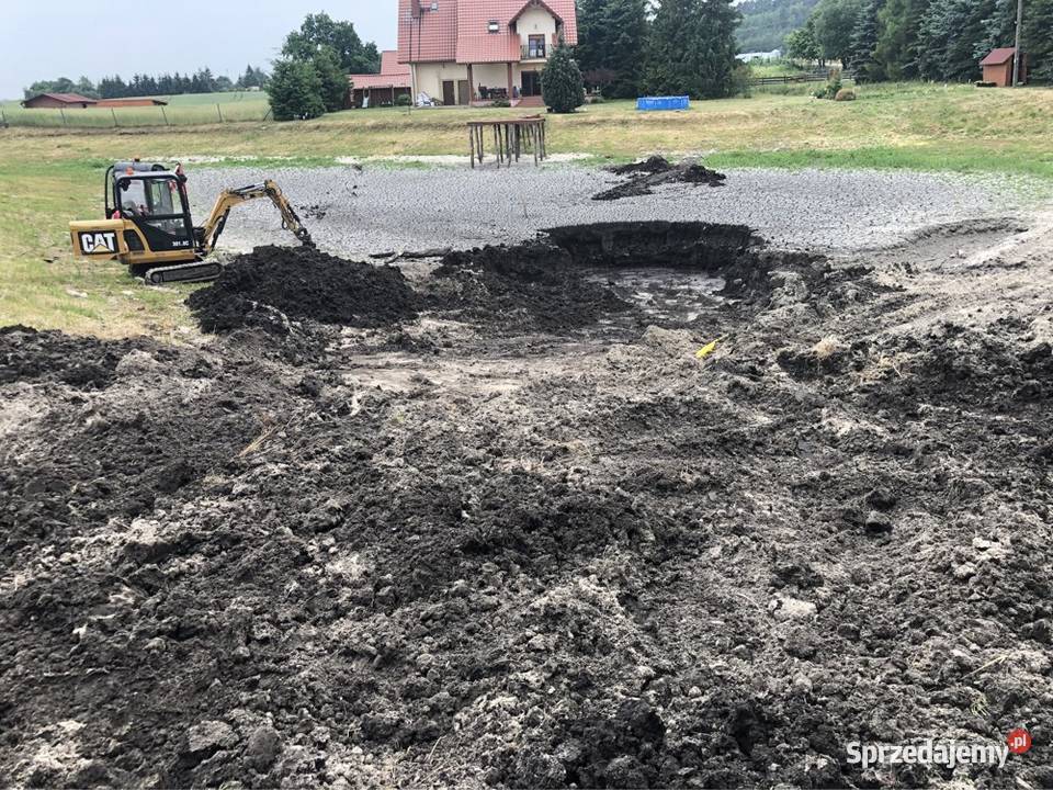 Minikoparka usługi Piła