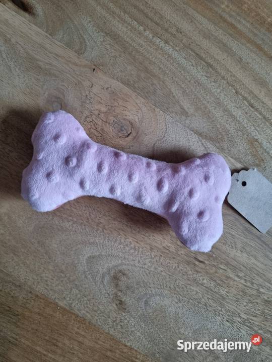 Dwukolorowa zabawka z piszczałką pieska Dla psów