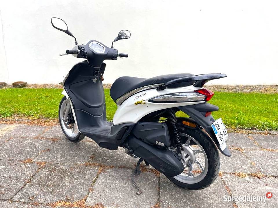 2021 R Piaggio Liberty 50 Skuter 4T DUŻE KOŁA 16 nieuszkodzony Pilzno sprzedam