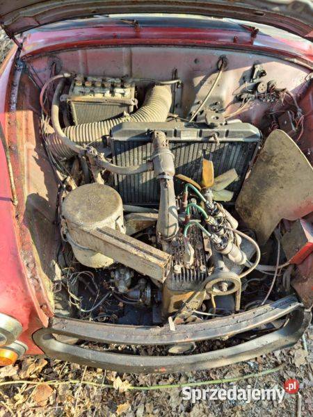 Syrena 104 kurołapka z dokumentami Łódź