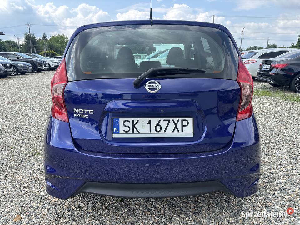 Nissan Note GWARANCJA benzyna śląskie Paniówki